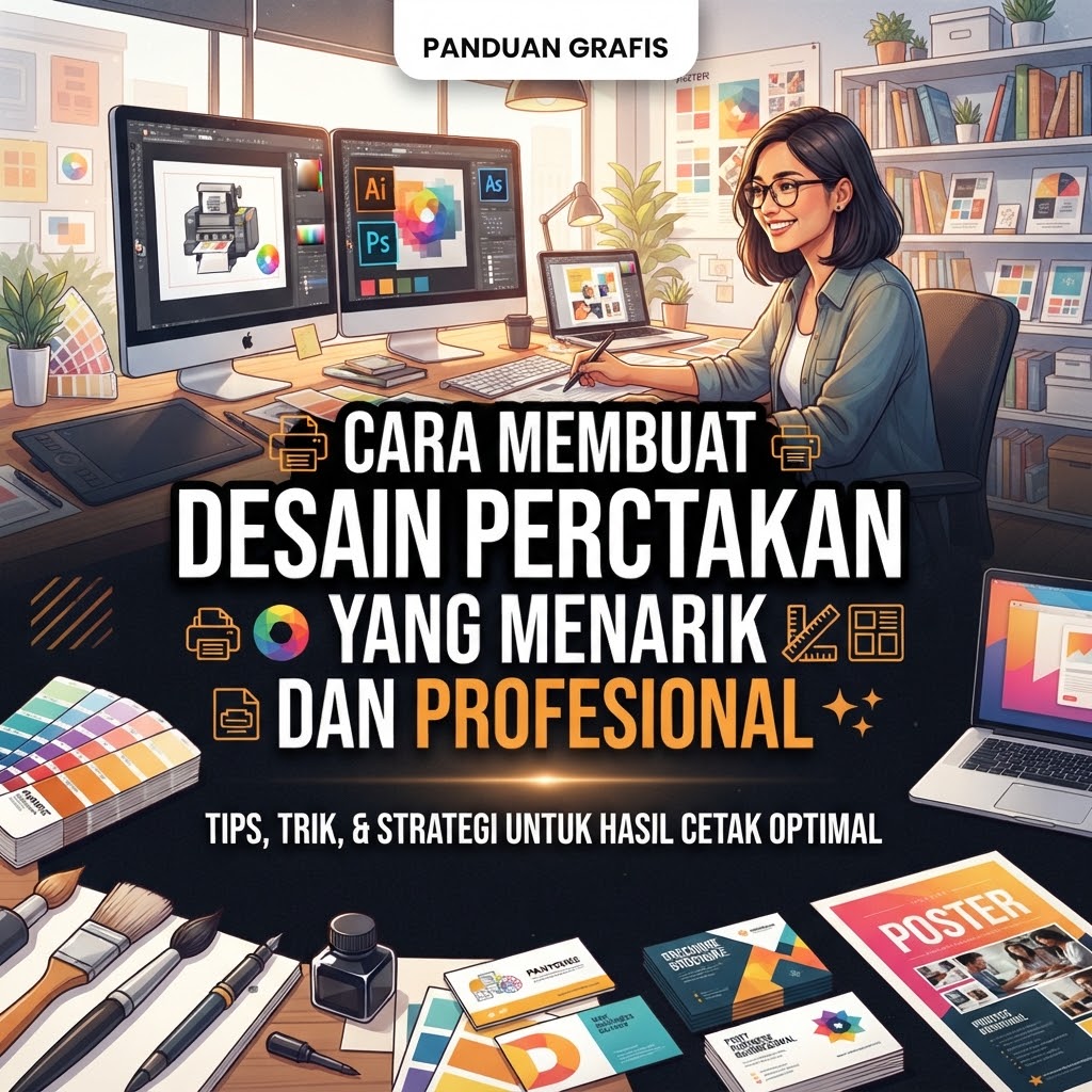 Desain Percetakan: Panduan Lengkap untuk Pemula