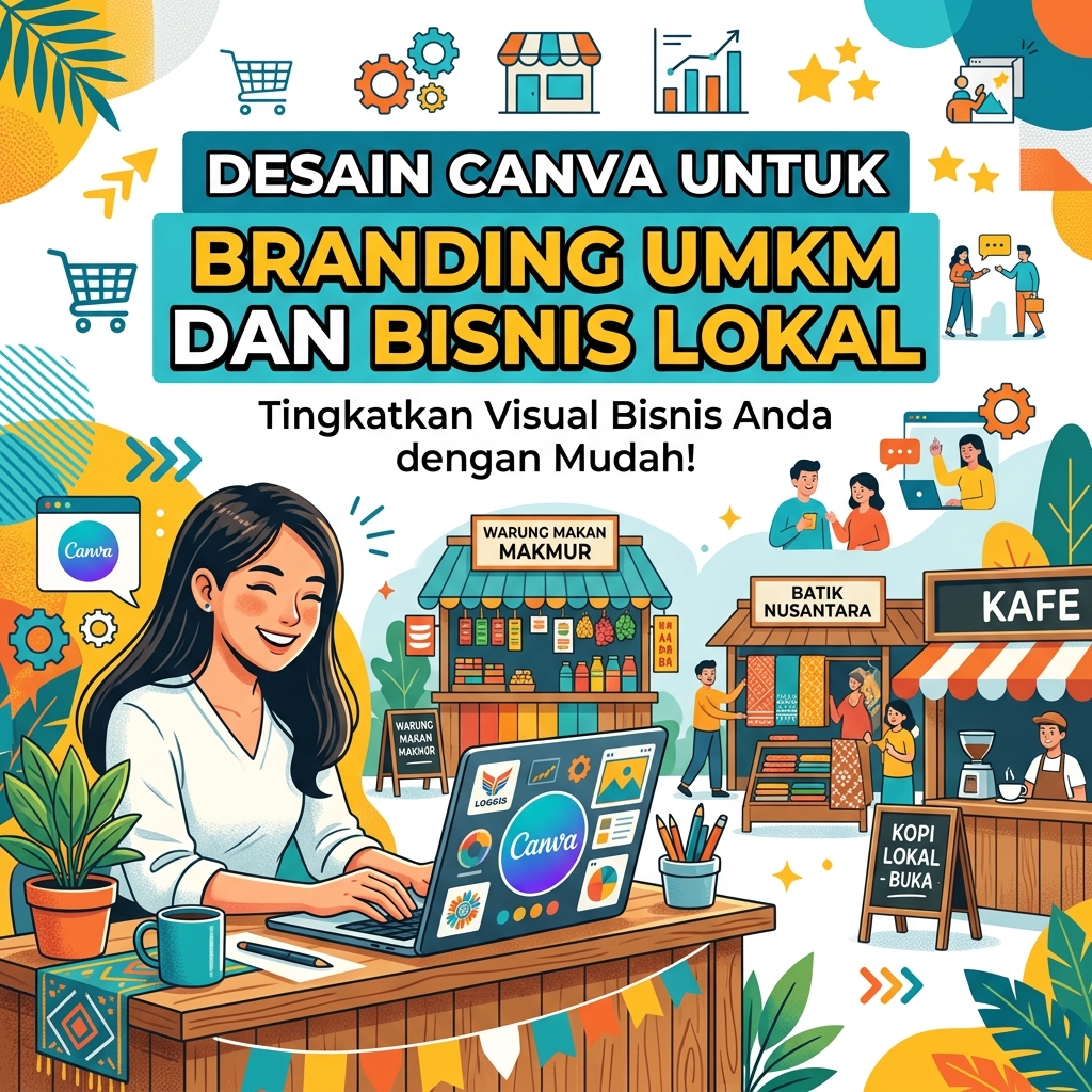 Desain Canva untuk Branding UMKM dan Bisnis Lokal